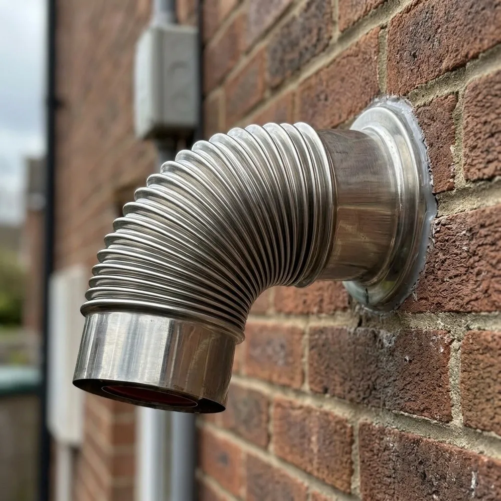 Stainless Steel For Exhaust Pipe with Two-Layer Insulation for Improved Heat Retention and Consistent Boiler Operation