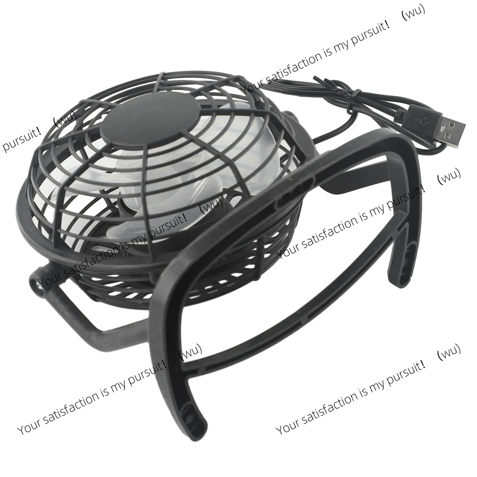 Portable Fans USB Fan 15*9*14.5cm ABS+Electronic Components Blue/Black Convenient Home UseUltra Quiet Practical