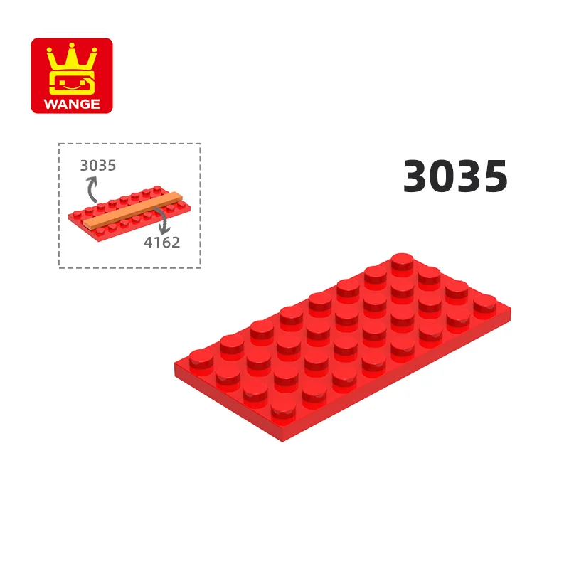 

Wange 3035 100g/23PCS Thin Bricks 4x8 Dots Building Blocks Moc Compatible with Bricks DIY Children's Toy Assembly