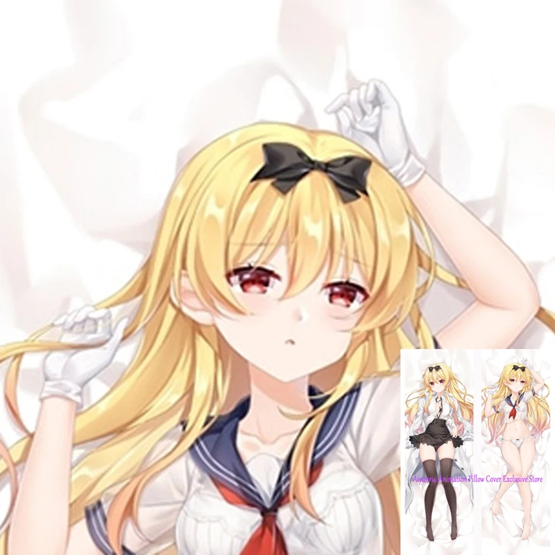 

Anime Pillow Cover Dakimakura Beautiful Girl 2 Side Printed Hugging Body Pillowcase Cushion Cover Bedding Young Girl Tits