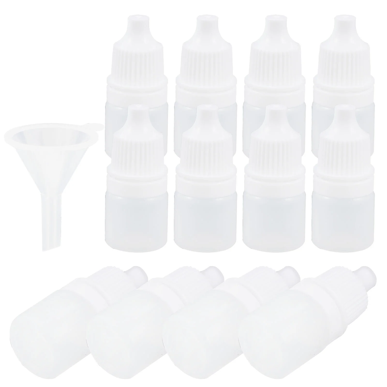 Imagem -06 - Pipeta Colírio Branco Vazio Squeezable Dropper Bottle Recipiente Líquido Viagem Plástica 3ml 12 Pcs