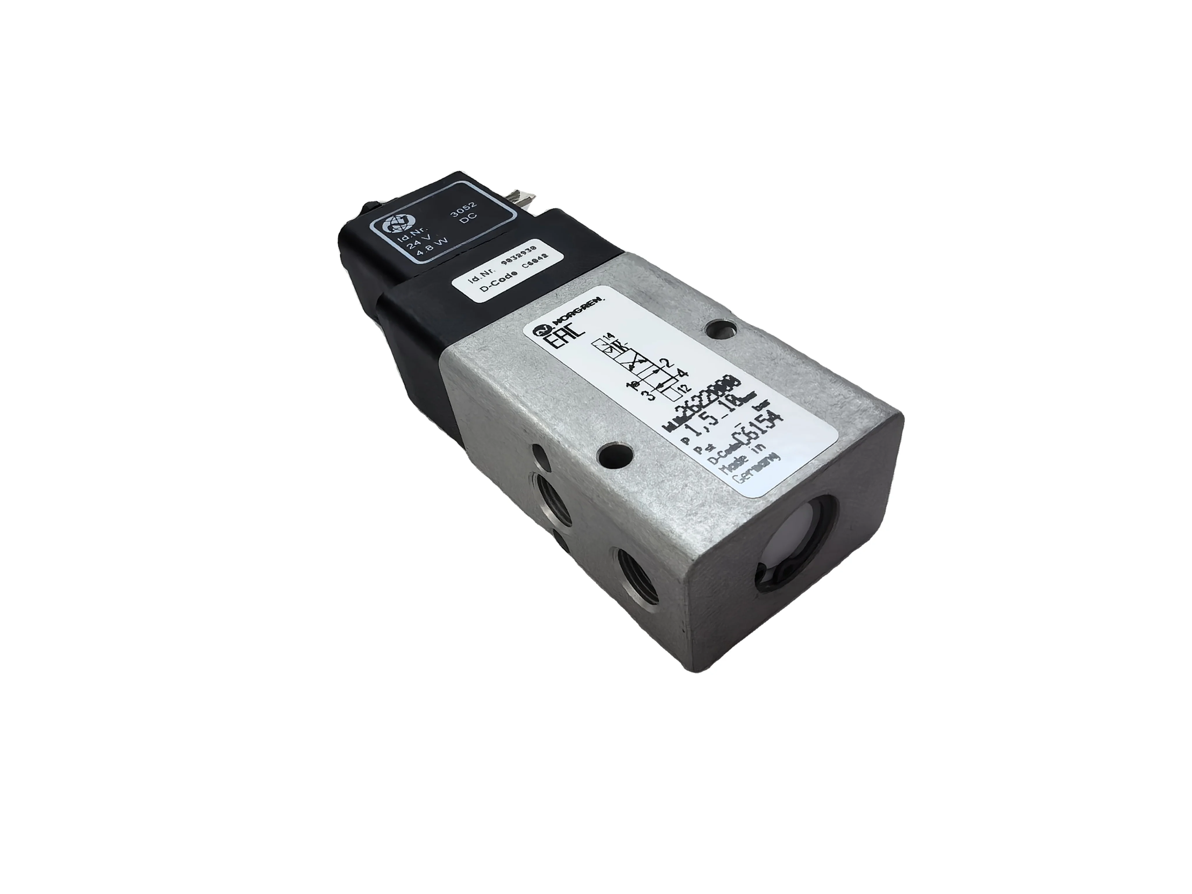 2622000/2623000/2622200/2623700 Tubular Series Sequential Pilot-operated Solenoid Throttle Valves OEM IMI HERION NORGREN