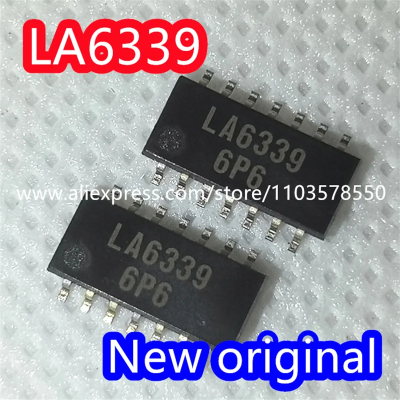 (5PCS) LA6339 SMT SOP14 high-performance four-way comparator chip 100% new original