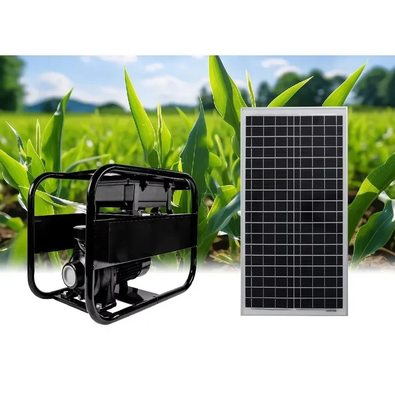Hybrid High Lift Ground Solar Centrifugal Surface Pump Kit Large Flow Solar Water Pump for Agriculture Irrigation