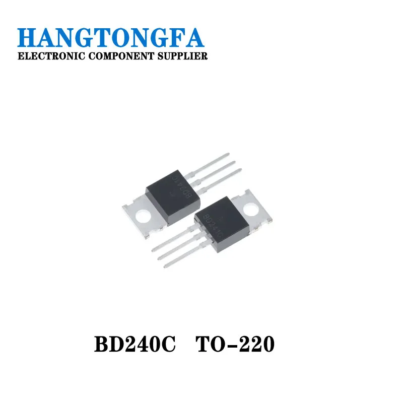 10PCS Transistor BD240C BD241C BD242C BD243C BD244C TO-220 Power  NEW IN STOCK