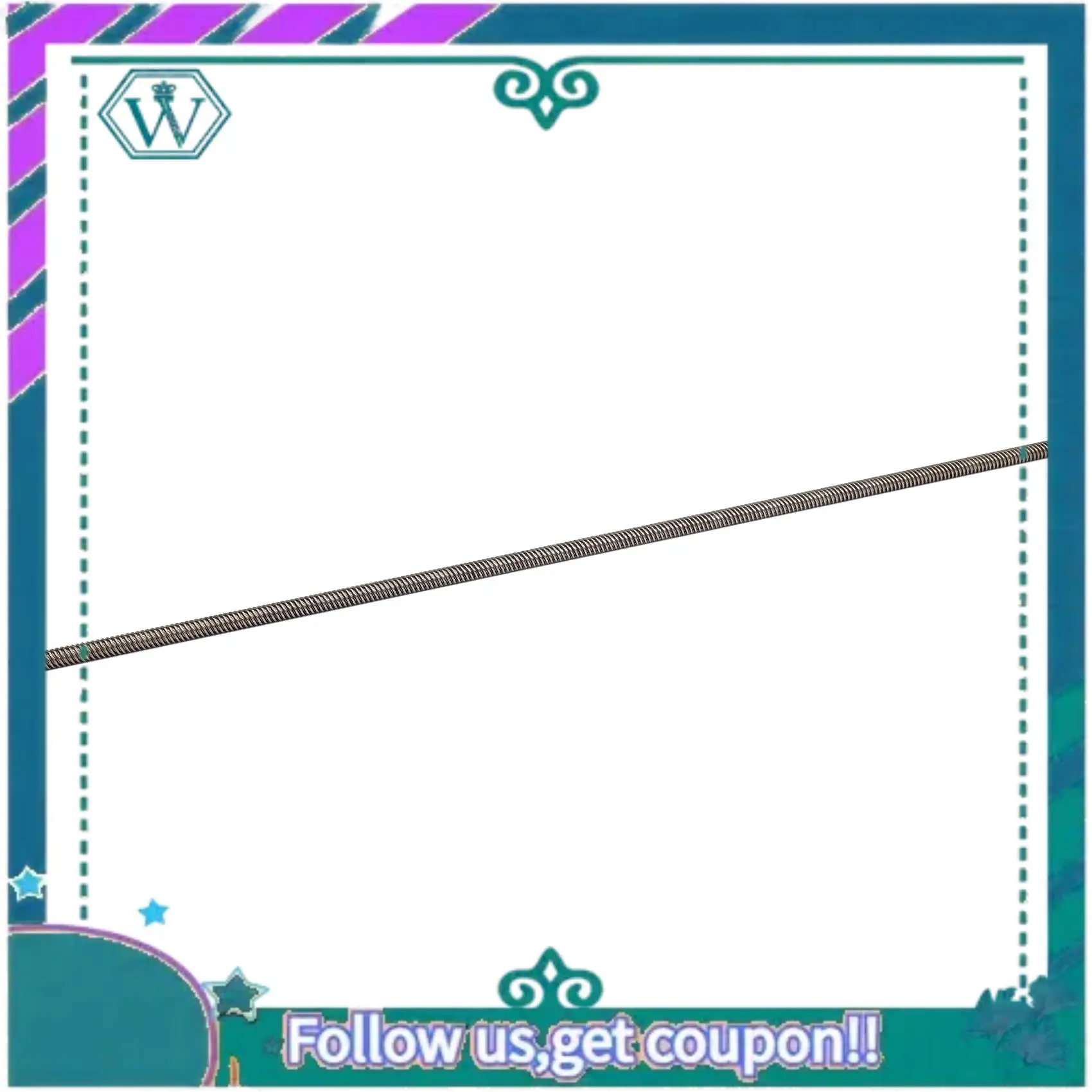 

A75Q-3X T8 8Mm 500Mm Lead Screw Rod With Nut Pillow Block Mounted CNC Set For 3D Printer