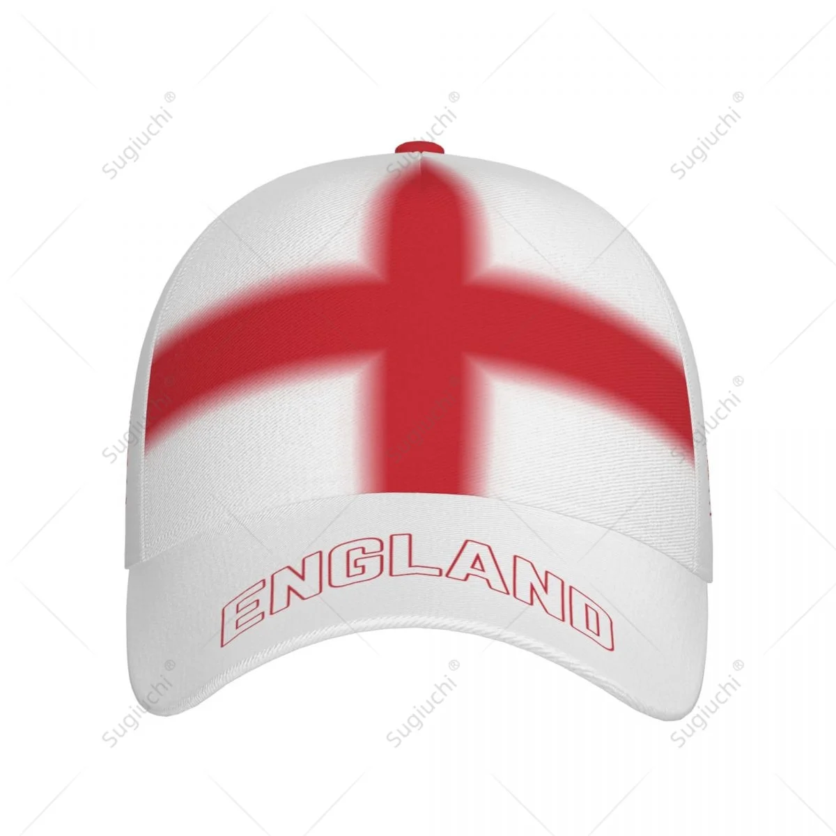 Unisex Baseball Cap Hat England Flag Gradient Color 3D Printing for Tennis Outdoor Bike Bicycle Golf Baseball Sports Fans