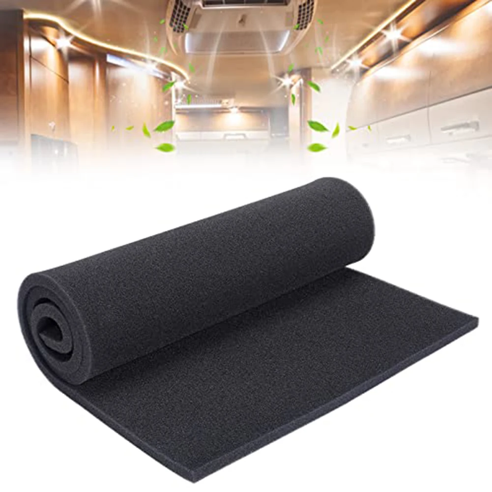 1 متر x 40 سنتيمتر فلتر مكيف الهواء استبدال الكربون المنشط إسفنجة مرشحة ورقة أنظمة التدفئة والتهوية وتكييف الهواء اكسسوارات فتحات أجزاء