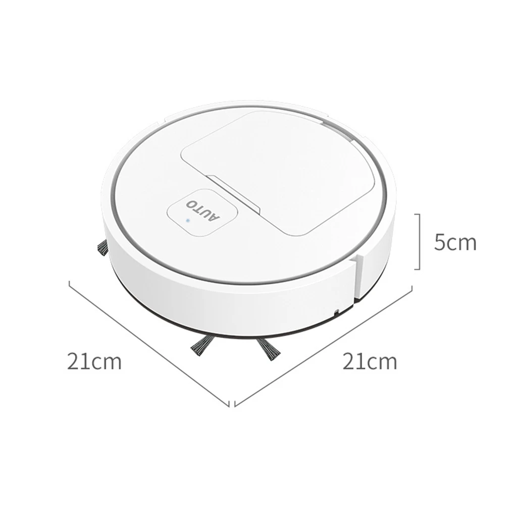 Robot Vacuum Small Home Appliance USB Charging Suction Floor Sweeper for