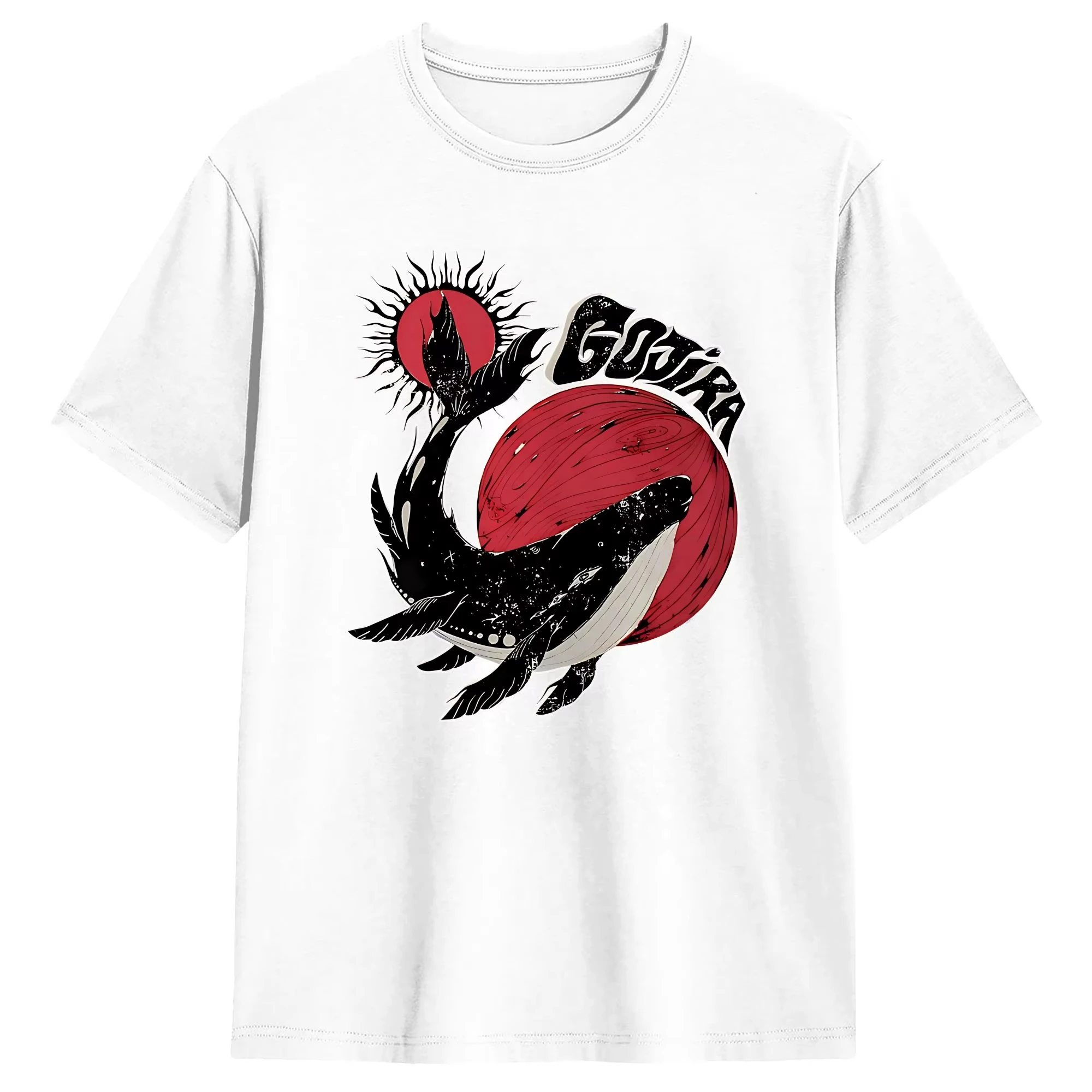 Lustige Rockband G-Gojiras Tour Sommermode T-Shirts Herren Rundhals-Baumwoll-T-Shirt Kurzarm-T-Shirts Plus Size Tops