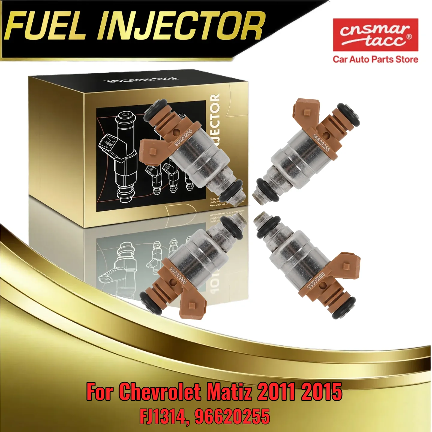 

For Chevrolet Avechio Matiz For Pontiac Matiz 2004 2010 2011 2015 10L Engine Fuel Injector Set FJ1314