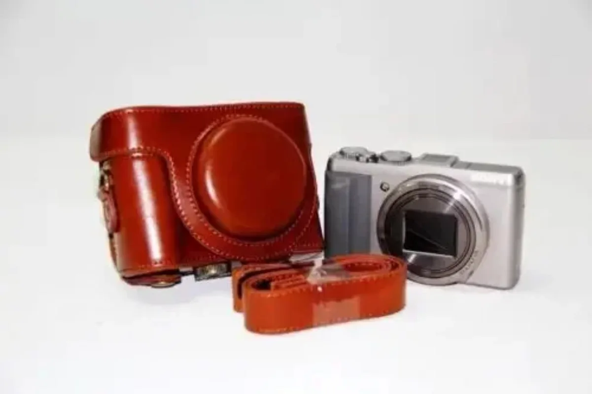 Pu Leather Camera Bag Case For Sony DSC-HX60 DSC-HX50V DSC HX60 HX50V HX30