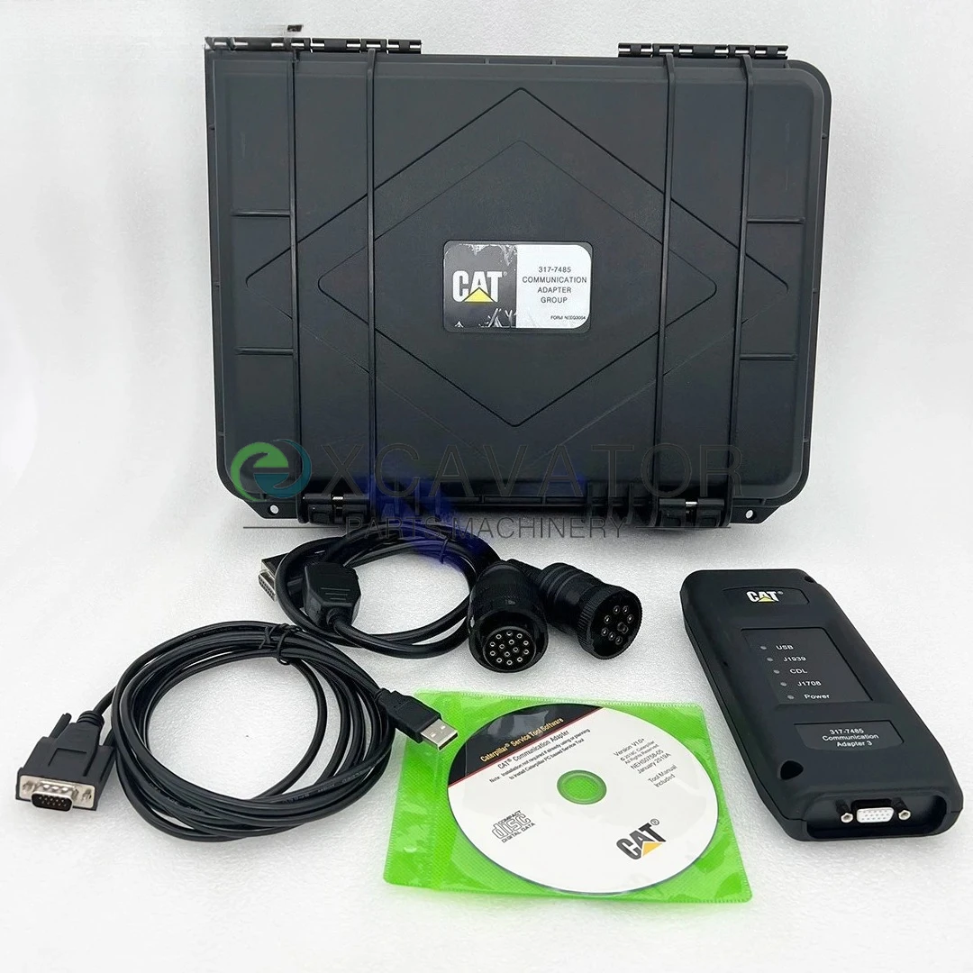 2018 version Caterpillar ET3 Communication Adapter Group ET III CAT Electric System Diagnostic Tool Kit 3177485 317-7485