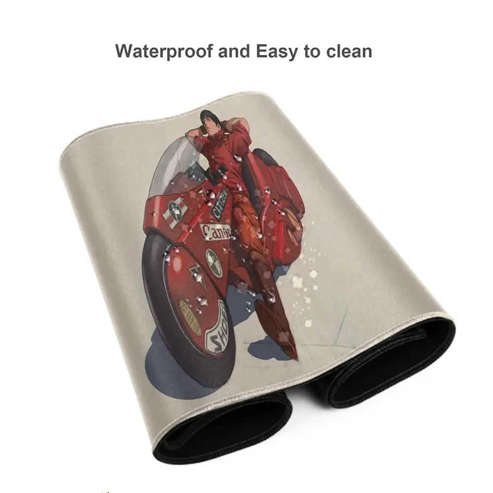 Desk Accessories A-Akira Anime Large Mouse Pad Anime Fashion New Mousepad Gamer Pc Cabinet Computer Desks Keyboard Mat Gaming