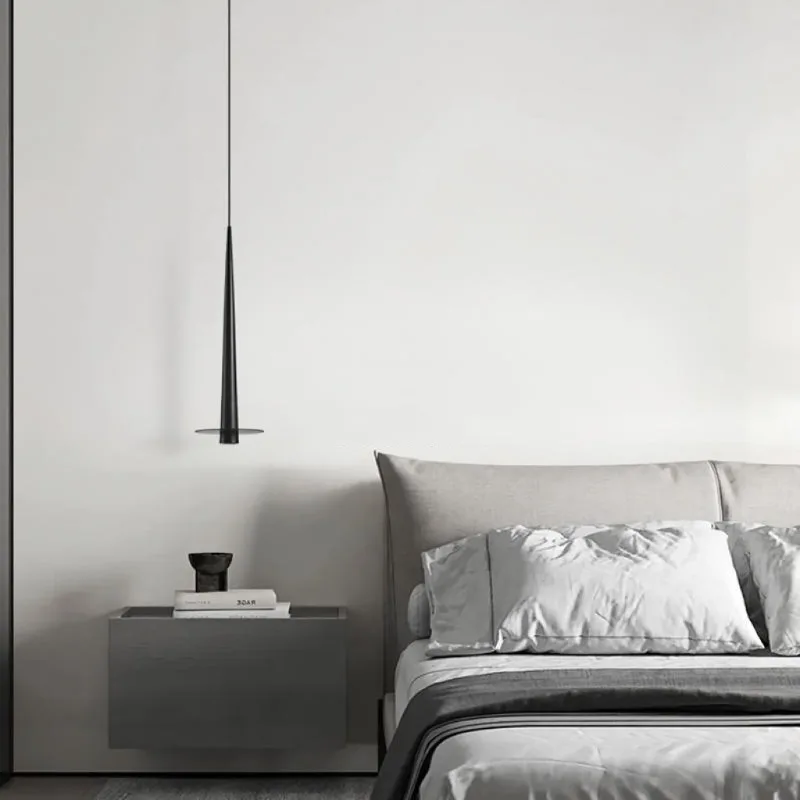 Italian minimalist, modern small chandelier all copper creative black high-end Nordic living room dining room bar bedroom