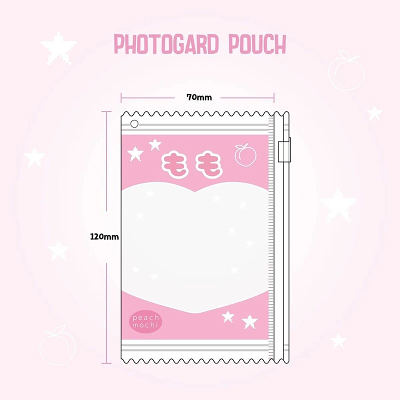 1PC Candy Bar Bag Anime Themed Badge Storage Case Pendant Protective Shell Card Doll Bag