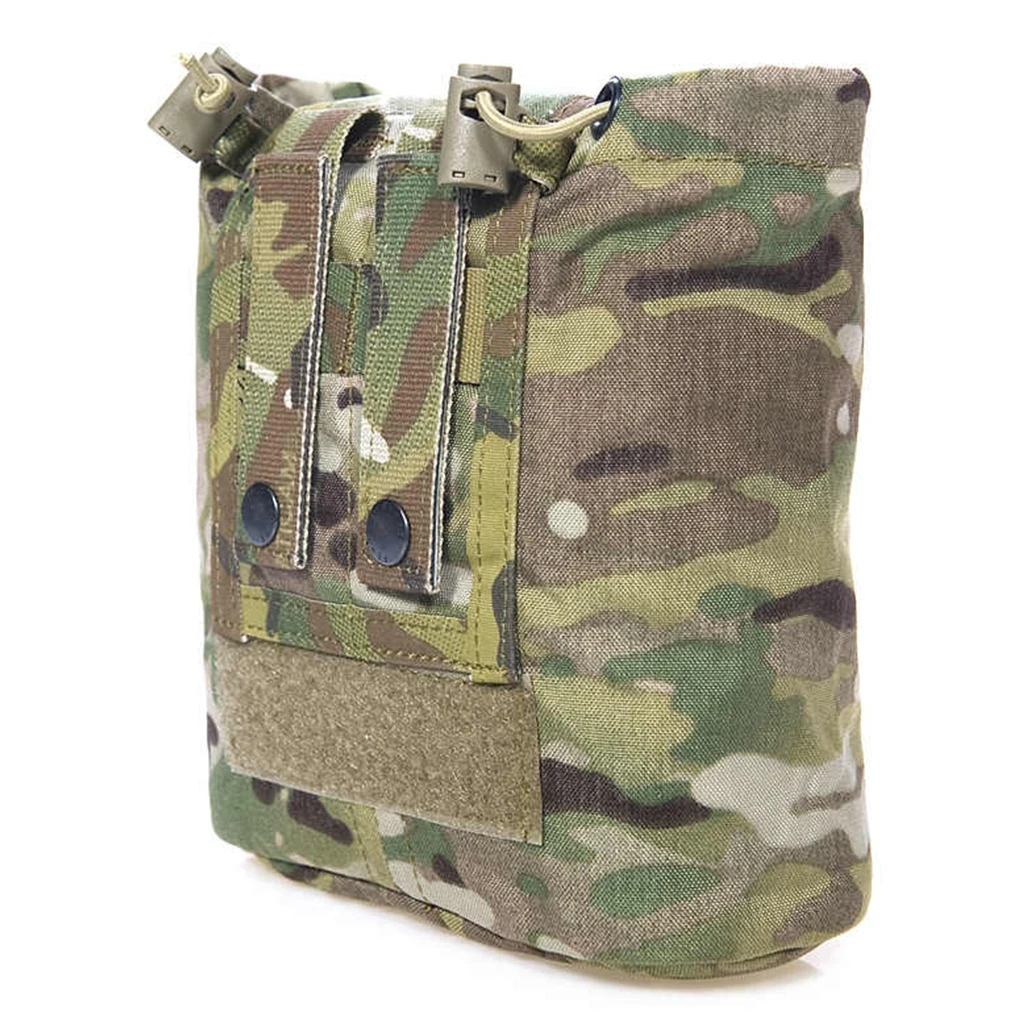 Molle camouflage color sundries bag mounted on clothing belt, tactical hunting storage accessory