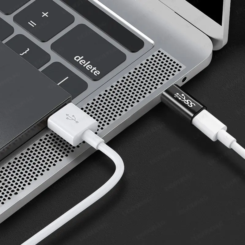 نوع C محول أنثى إلى أنثى محول المحمولة USB-C تهمة مزامنة البيانات محول نوع-C تمديد كابل للهاتف اللوحي