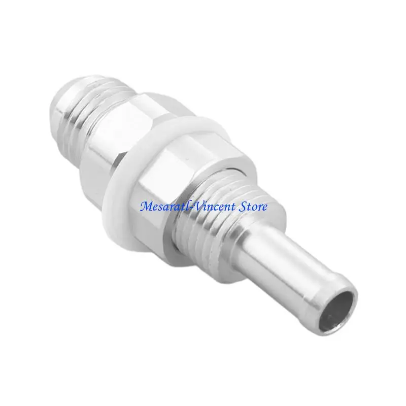 A70F Aluminum AN6 To 5/16 Inch Barbed Line Fitting For Vehicle Motorcycle And Pump Conversion
