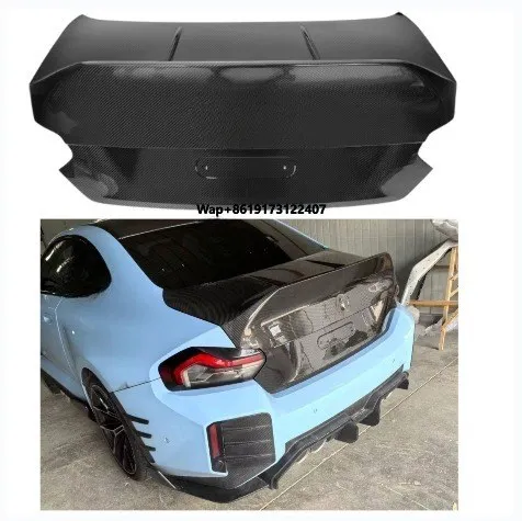 

Dry Carbon CSL Style Rear Trunk Body Kit Car Parts for 2023+ M2 G87 Carbon Fiber Rear Trunk Lid