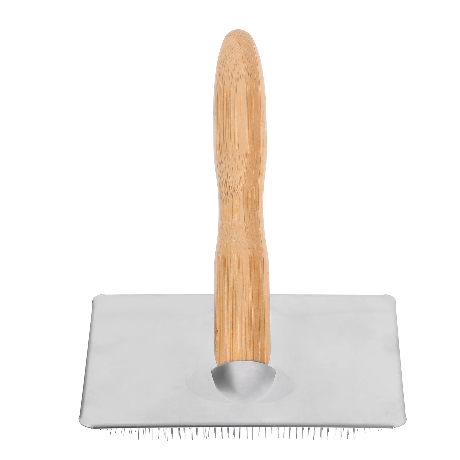 

Needle Wool Carders Hand Carders Solid Wood Handle Metal Teeth Brush Tools For Spinning Weaving Crafts Projects Portable