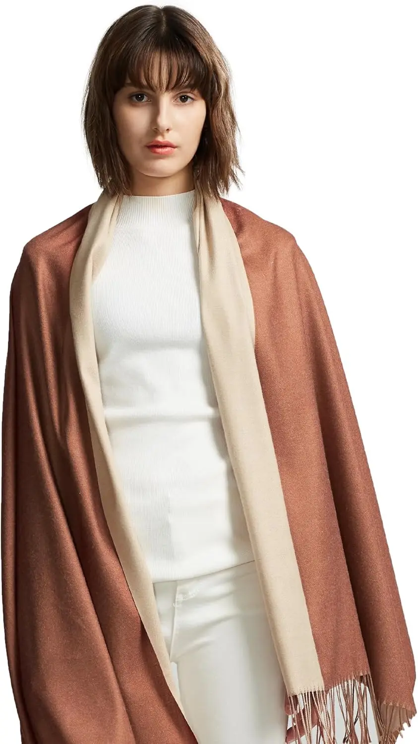 

maamgic Pashmina Shawl for Women – Soft Lightweight Wrap for Wedding, Travel, Evening, Party – Elegant Scarf for All Seasons