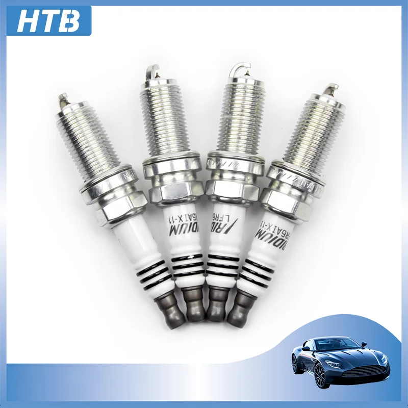 

4pcs LFR6AIX-11 6619 Iridium Spark Plug For Toyota Prado VX Honda Lexus Acura BMW Subaru Volvo Yamaha High Quality LFR6AIX11