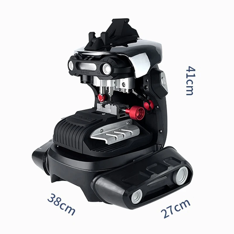192W CNC Key Machine Car Key Matching Tank All Lost with Mechanical Key CNC Integrated Machine 100-250V