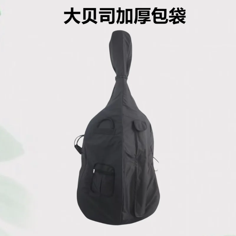 Bass cello bag thickened waterproof shoulder back large bass bag ultra-light retro canvas