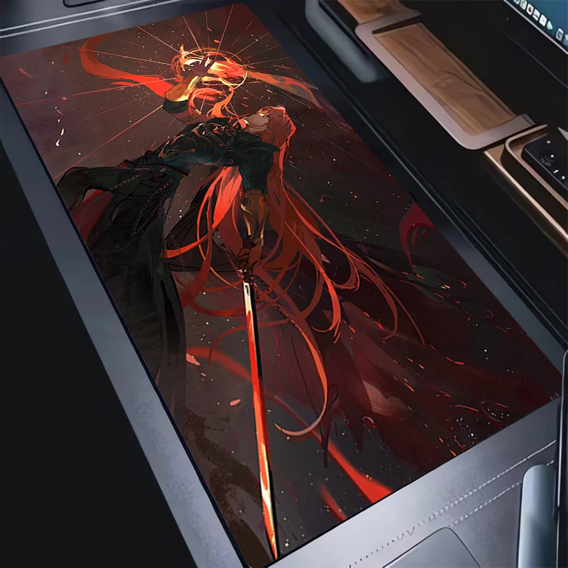 Muismat HD Print Anime Muismat Laptop Lord of the Mysteries Desktop Muismat PC Kawaii Girl Gaming Accessoires Toetsenbord Pad