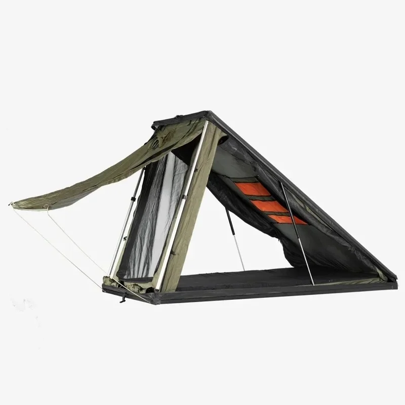 High Quality Ultralight 2 Person Softshell Roof Top Tent All Weather Waterproof With Ladder Offroad Camping Fit For Pickup Truck