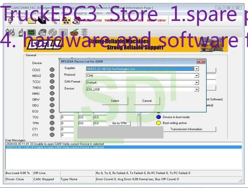 

TruckEPC3 Bell CANCOMM 5.07+keygen