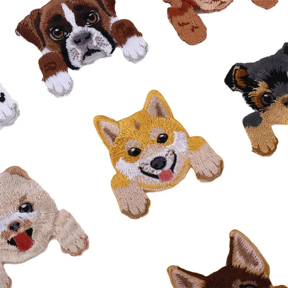 Chihuahua Iron On Ropa de bebé Parches de ropa Mochila Decoración Parche Apliques