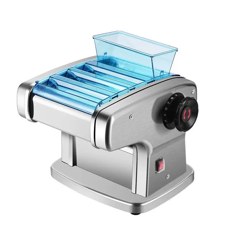 Electric noodle press, dumpling bun noodle machine, small commercial stainless steel multi-functional rolling machine