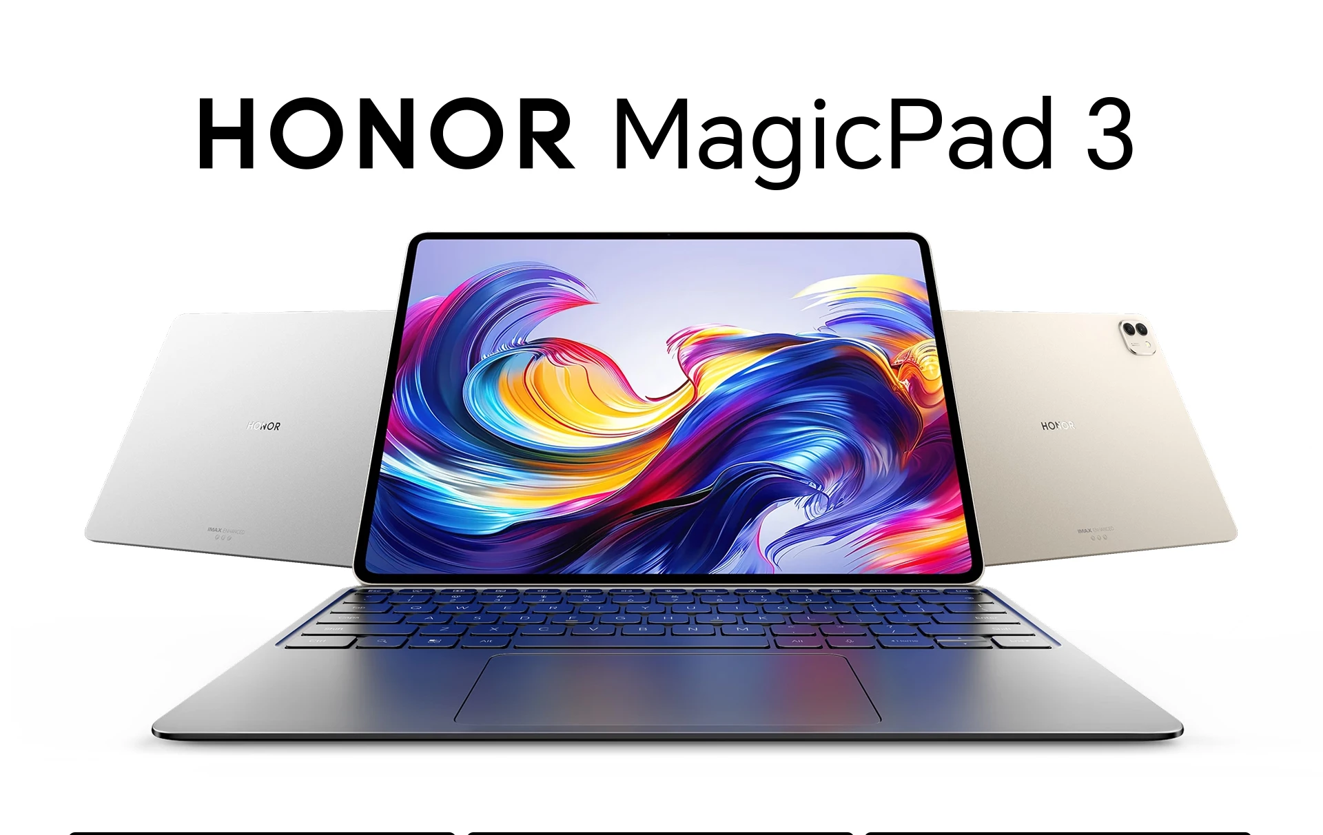 HONOR MagicPad 3 Tablet EU Version 13.3'' 3K LCD 165Hz Display Pad Snapdragon 8 Gen 3 12450mAh Battery Android 15