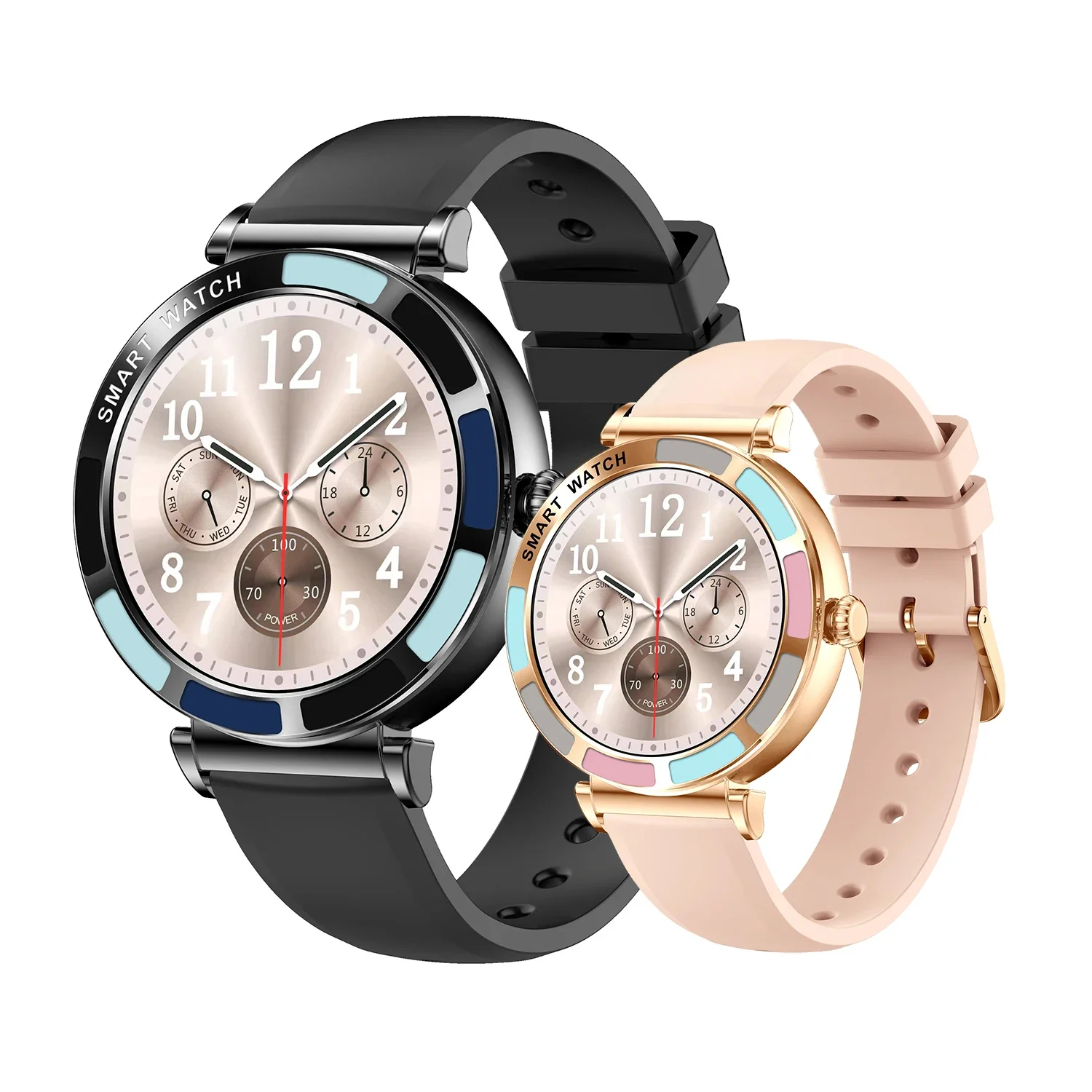 

Lady Luxury Smartwatch for Women - Bluetooth Calling, AI Voice, Health Monitoring & Sports Fitness Tracker