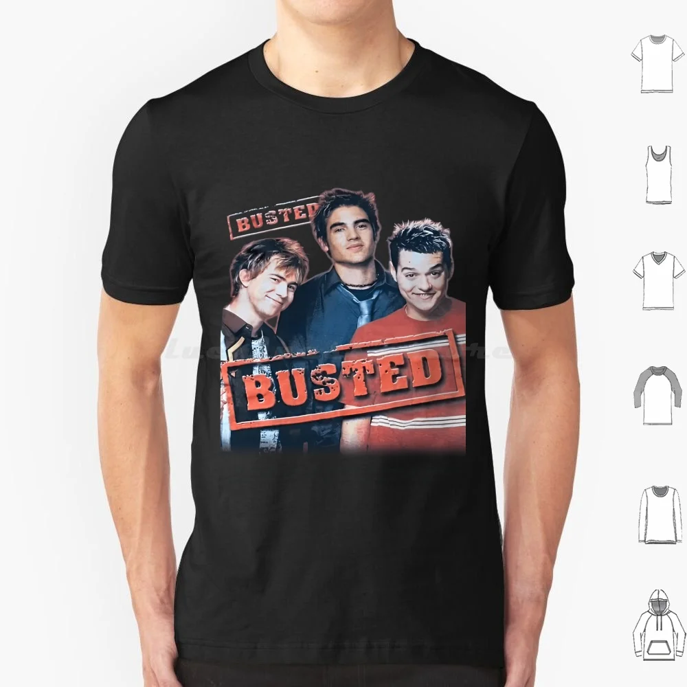 Busted Band Vintage T Shirt Cotton Men Women DIY Print Busted Band Busted Tour Busted Music Band Mcbusted Busted Album Busted