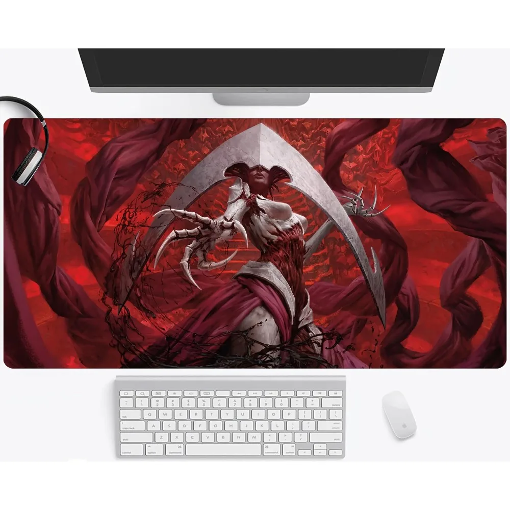 High-definition printed game mouse pad, mouse pad with a non-slip base, super smooth keyboard pad alfombrillas para escritorio