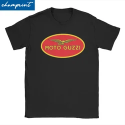 MOTO GUZZI MOTORCYCLE for Men Women T Shirt Funny Tees Short Sleeve O Neck T-Shirts Pure Cotton Gift Idea Clothes