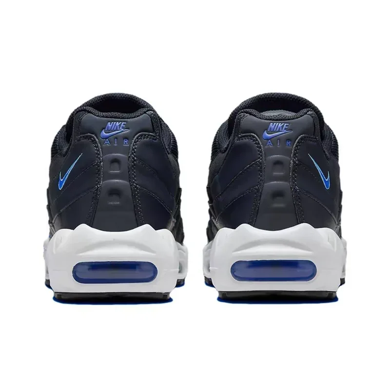 나이키 에어 맥스 95 다크 흑요석 레이서 블루 메쉬 에어 쿠션 경량 남성 여성 스포츠 운동화 운동화 FZ4626-400