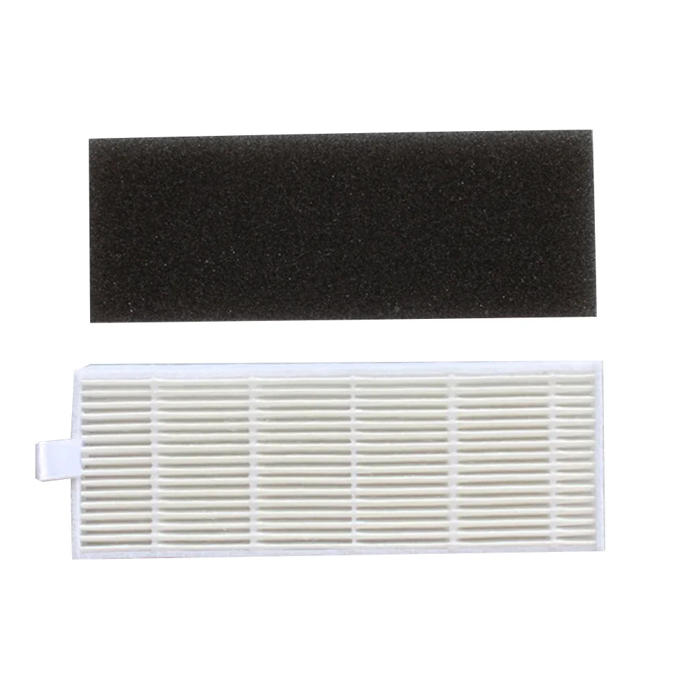 Filtro para aspiradora + cepillo lateral para Danhui NR15, accesorios de repuesto para aspiradora robot, 8 unidades/juego.