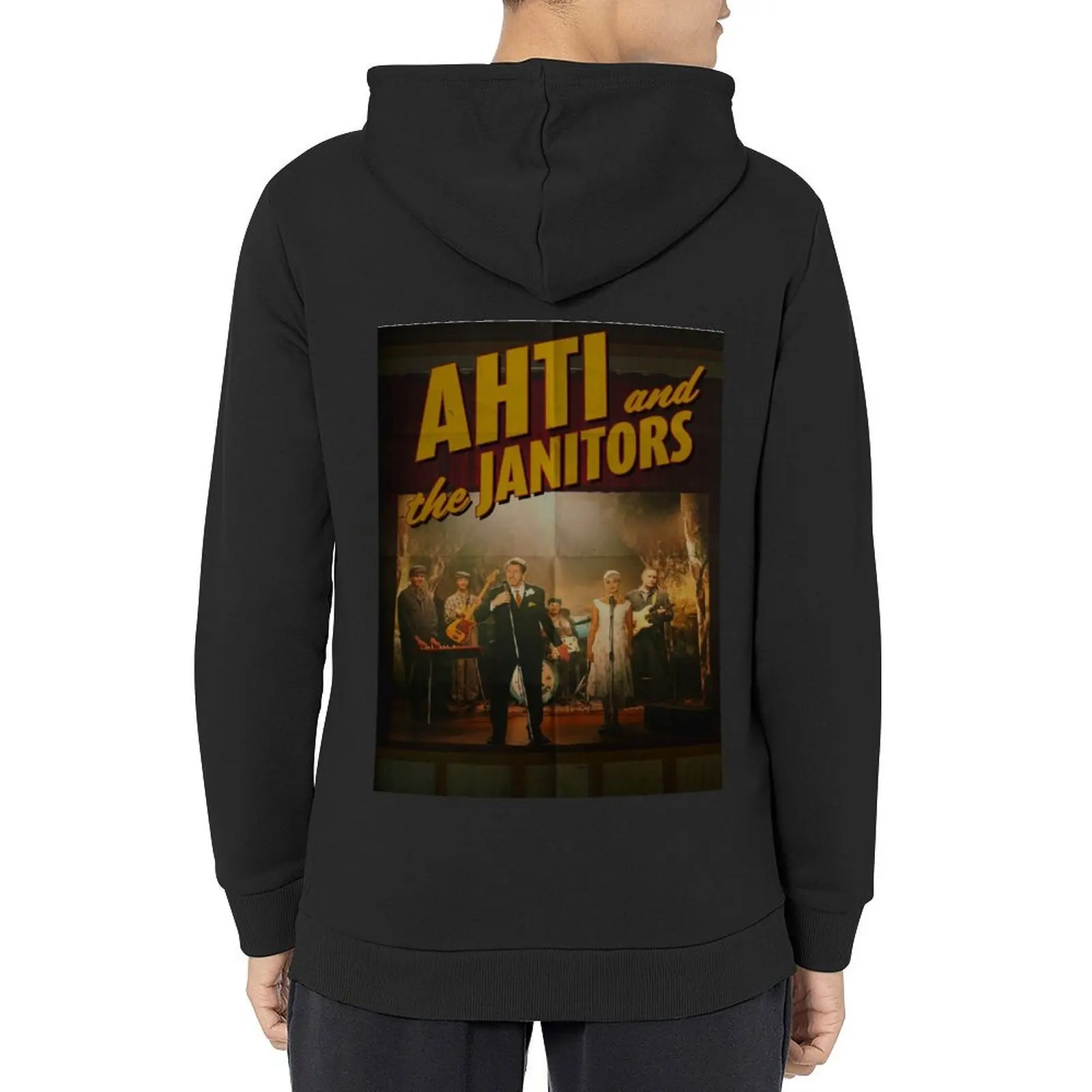 

Ahti And The Janitors Hoodie graphic t shirts men male clothes clothes for men fashion men new in hoodies & sweat-shirt