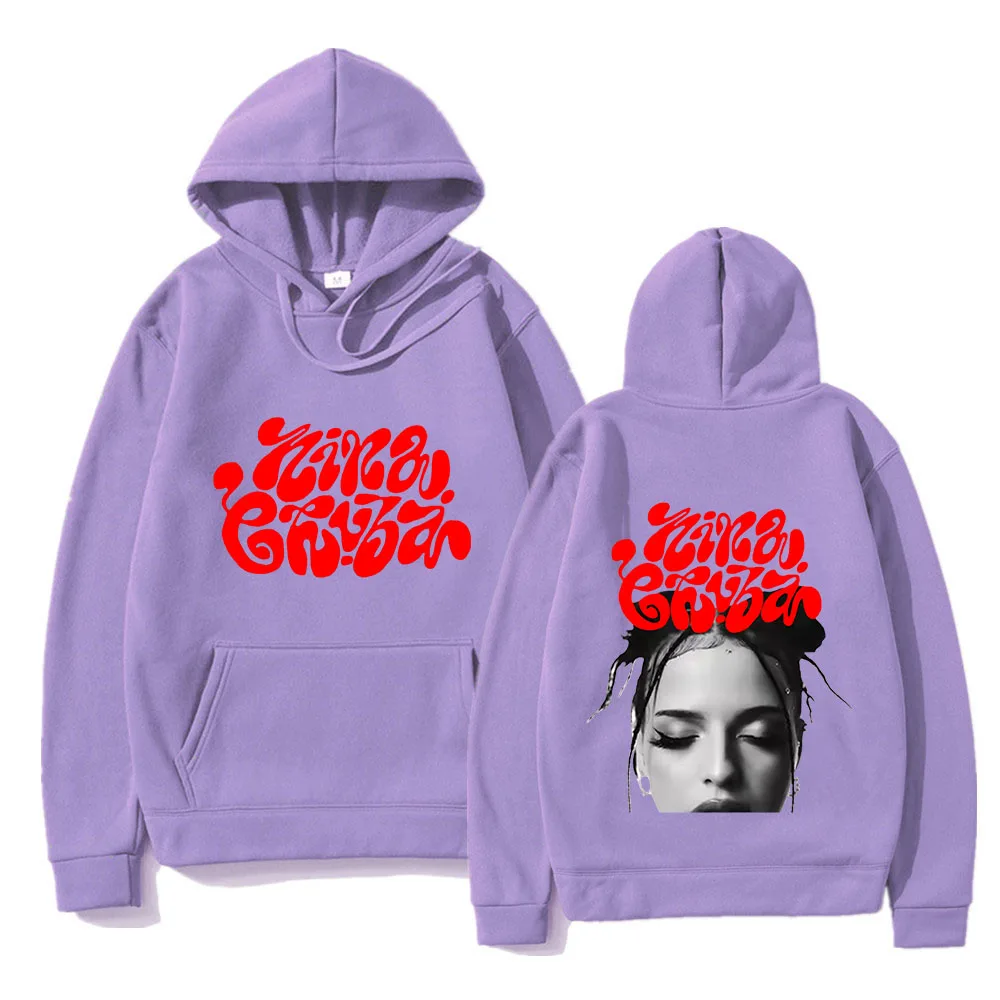 ساحة جولة جديد نينا تشوبا هوديي الرجعية النساء/الرجال هوديس الخريف الشتاء الملابس الجمالية البلوز البلوز Vintage المشجعين الهدايا