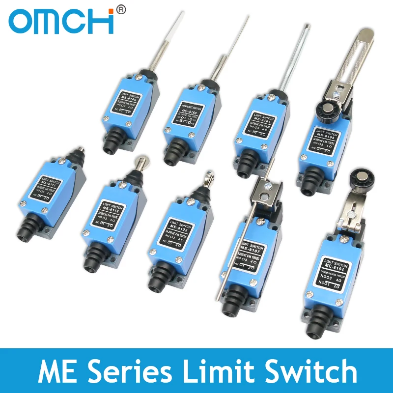 

OMCH Instantaneous Limit Switches ME8104 8107 8108 8111 8112 8122 8166 8169 9101 Limit Switches for Sealed Industrial Machi