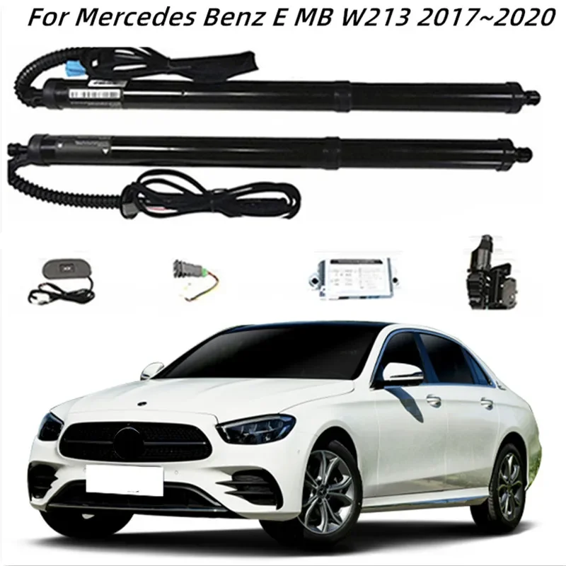 Electric Tailgate Lift For Mercedes Benz E MB W213 2017~2020 Power Tail Gate Intelligent Power Trunk Tail Switch Accessories