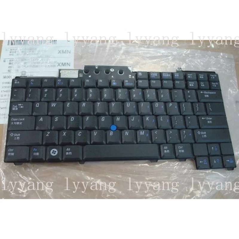 f  0JW467 FOR DELL D630 M65 M4300 Laptop without Backlight Keyboard