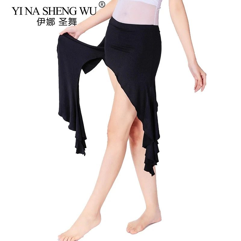 Latin Dans Rok Vrouwen Buikdans Hippe Sjaal Dans Rok Dames Sexy Dansen Veelzijdige Hip Wrap Praktijk Prestaties Kostuums