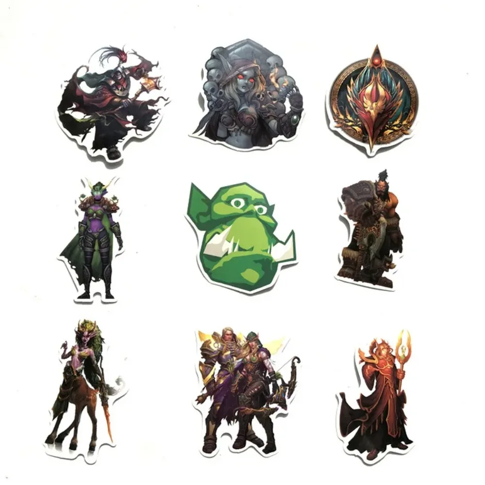 50 Uds. De pegatinas de juego para decorar patinetas de escritorio, refrigeradores, bicicletas, cascos de motocicleta, botellas de agua, teléfono y portátil