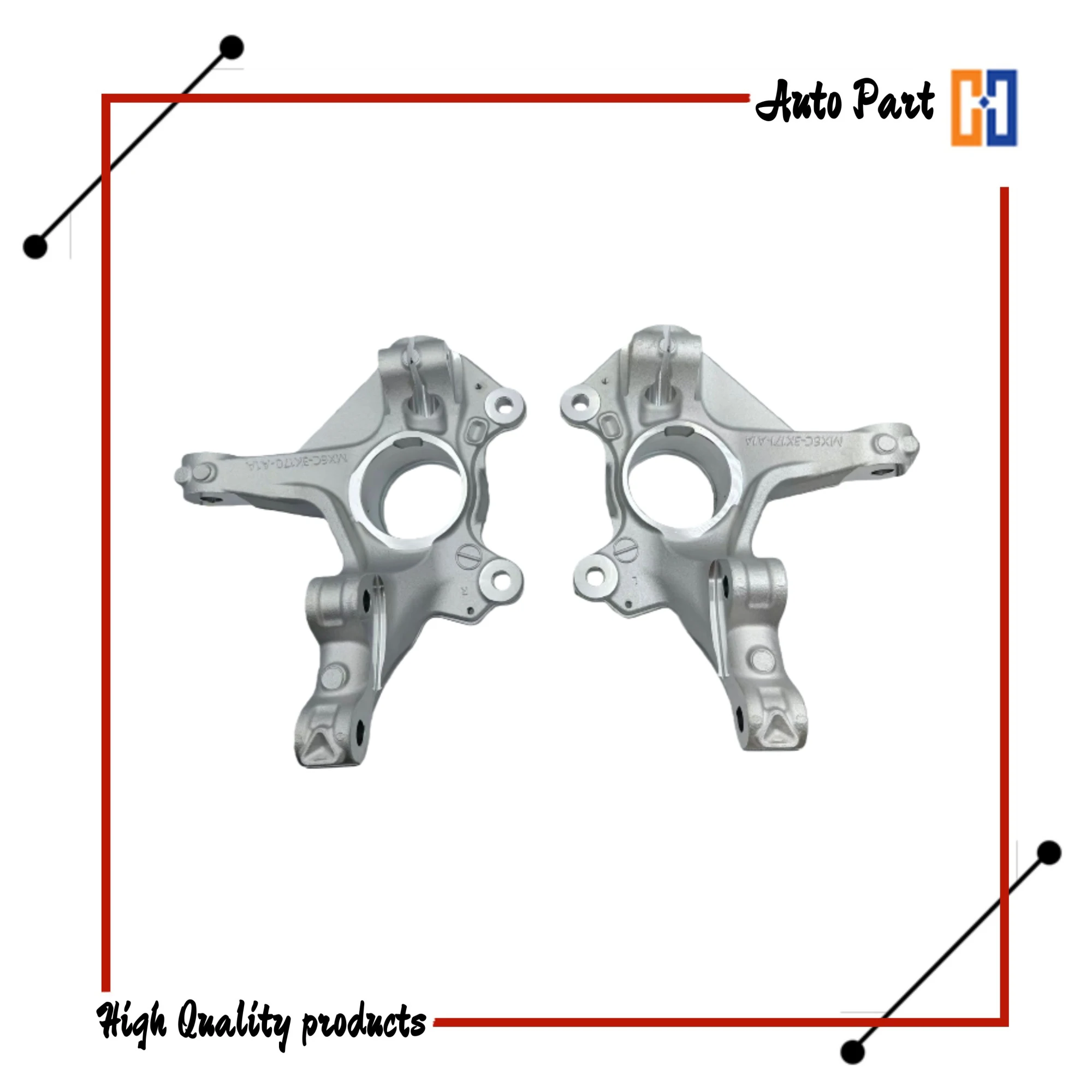 Professional Quality Steering Knuckle for Ford Mondeo 2022 - Left & Right MX6C-3K171A1A, MX6C-3K170A1A