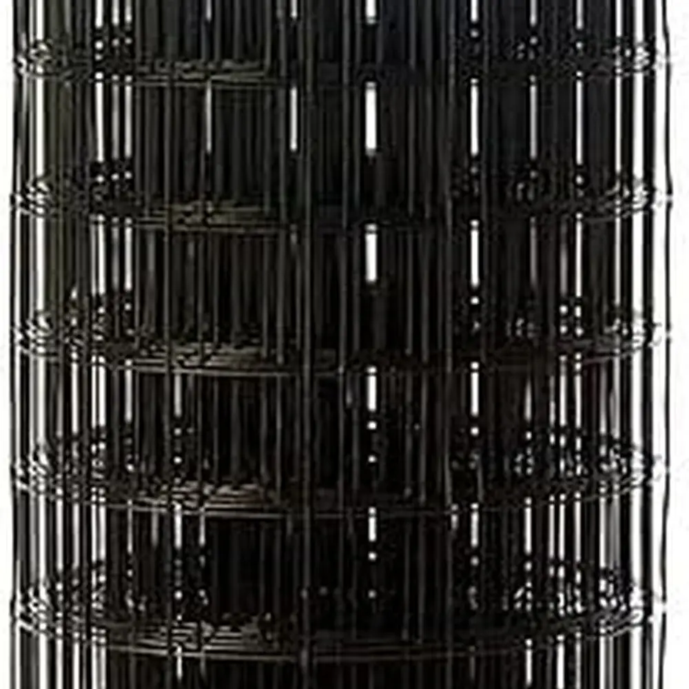 

3 x 3 фута, черный оцинкованный сварочный сетчатый забор с ПВХ-покрытием, 12,5ГА (6 x 100 футов)